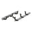 202022 Aries 3 Round Side Bars, Black