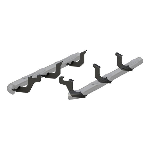 202022 Aries 3 Round Side Bars, Black