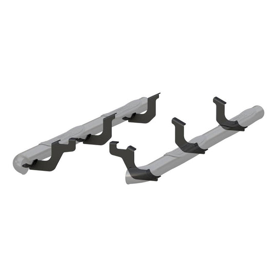 202022 Aries 3 Round Side Bars, Black