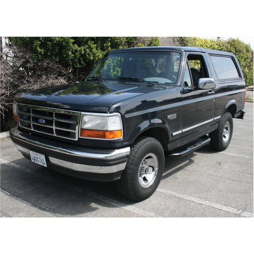 203001 Aries 3 Round Side Bars, Black