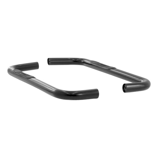 203003 Aries 3 Round Side Bars, Black