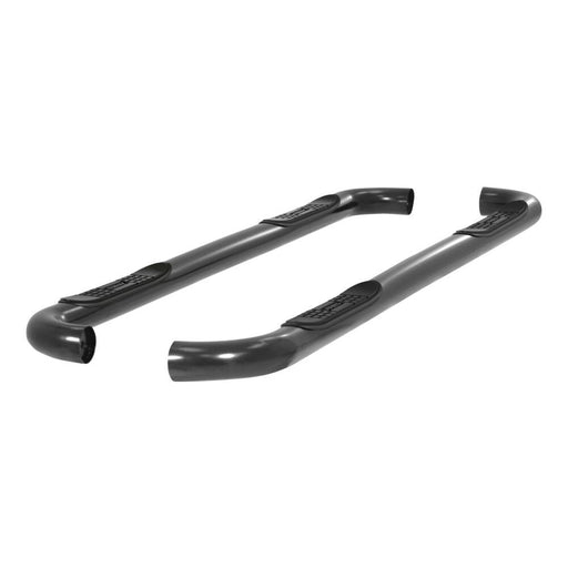 203006 Aries 3 Round Side Bars, Black