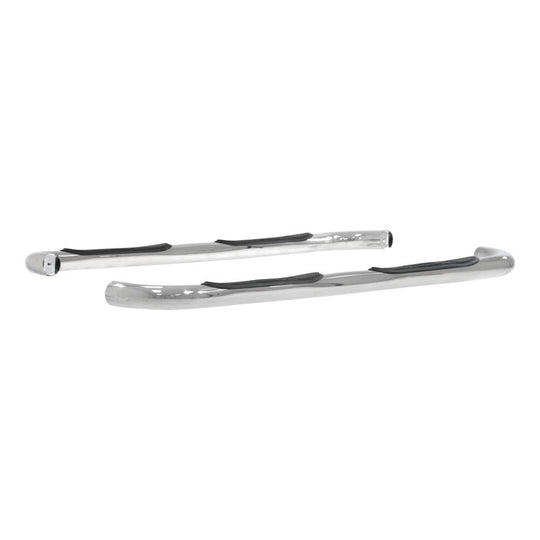 203008-2 Aries 3 Round Side Bars, Polished Stainless