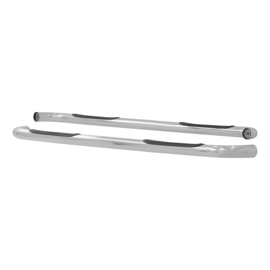 203010-2 Aries 3 Round Side Bars, Polished Stainless