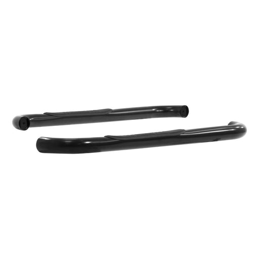 203014 Aries 3 Round Side Bars, Black