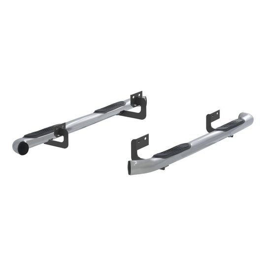 203015-2 Aries 3 Round Side Bars, Polished Stainless