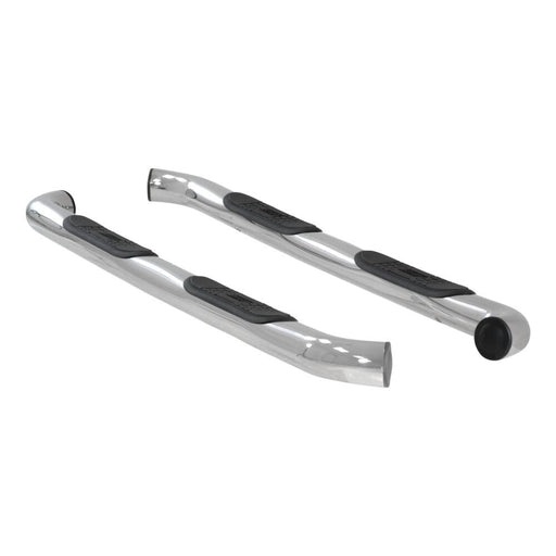 203016-2 Aries 3 Round Side Bars, Polished Stainless