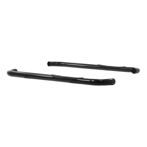 203017 Aries 3 Round Side Bars, Black