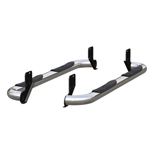 203025-2 Aries 3 Round Side Bars, Polished Stainless