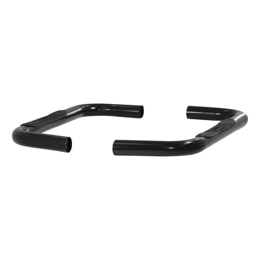 203034 Aries 3 Round Side Bars, Black