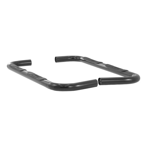 203036 Aries 3 Round Side Bars, Black