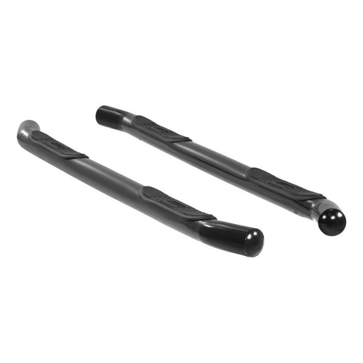 203041 Aries 3 Round Side Bars, Black