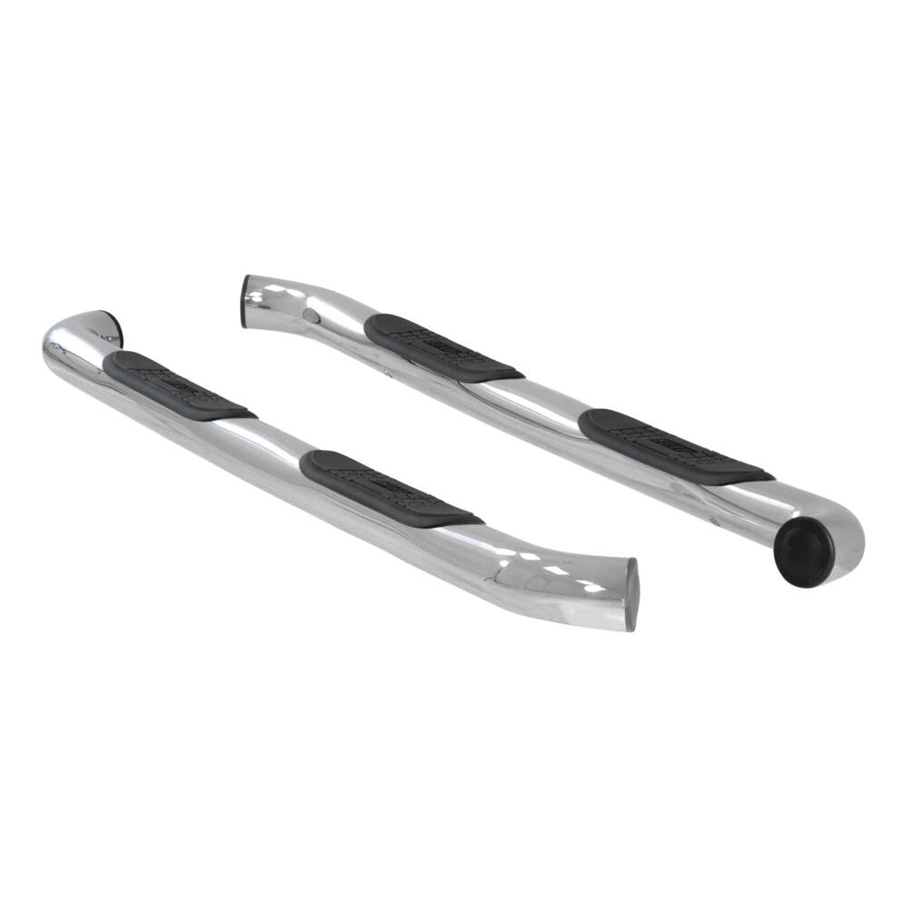 203044-2 Aries 3 Round Side Bars, Polished Stainless