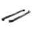 203045 Aries 3 Round Side Bars, Black