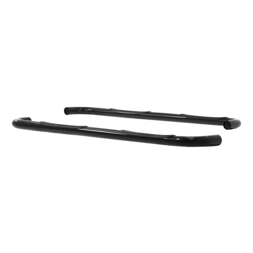 204012 Aries 3 Round Side Bars, Black
