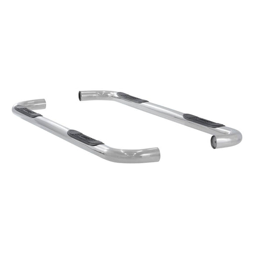204014-2 Aries 3 Round Side Bars, Polished Stainless