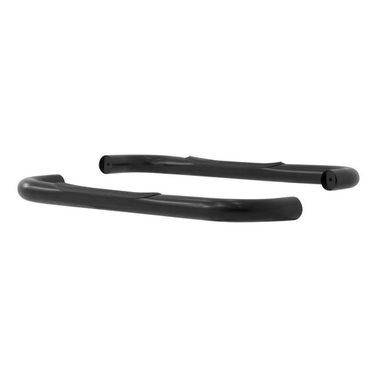 204017 Aries 3 Round Side Bars, Black