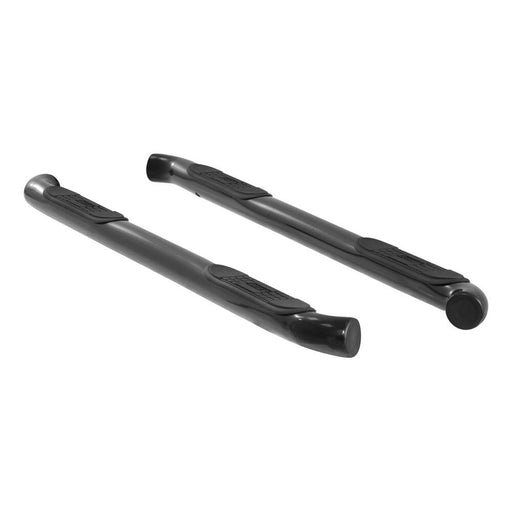 204031 Aries 3 Round Side Bars, Black