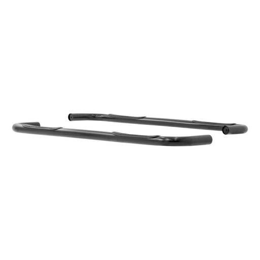204039 Aries 3 Round Side Bars, Black