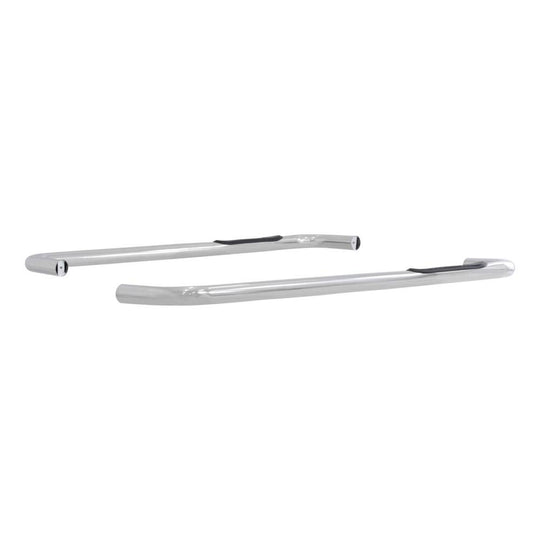 204041-2 Aries 3 Round Side Bars, Polished Stainless