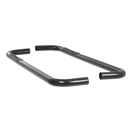 204041 Aries 3 Round Side Bars, Black