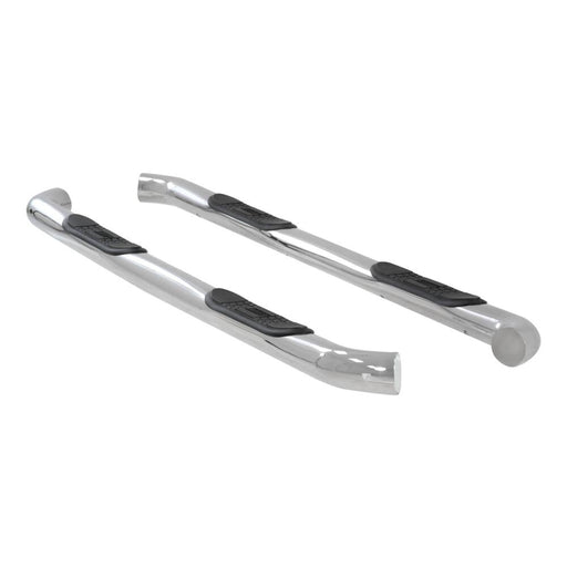204045-2 Aries 3 Round Side Bars, Polished Stainless