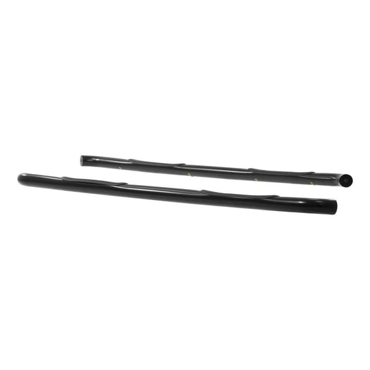 204045 Aries 3 Round Side Bars, Black