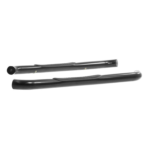 204048 Aries 3 Round Side Bars, Black