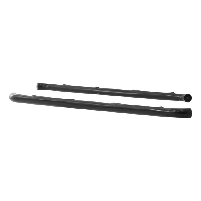 204051 Aries 3 Round Side Bars, Black