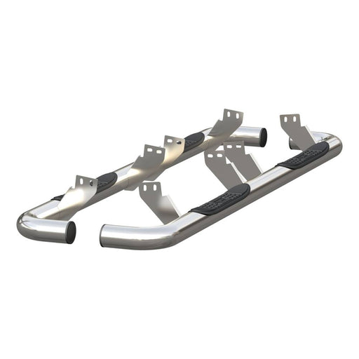 204075-2 Aries 3 Round Side Bars, Polished Stainless