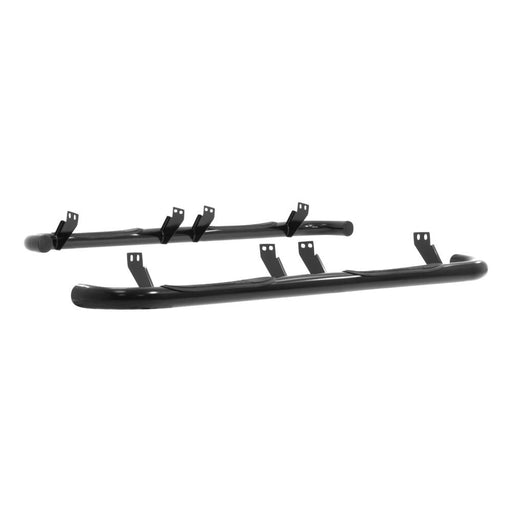 204075 Aries 3 Round Side Bars, Black