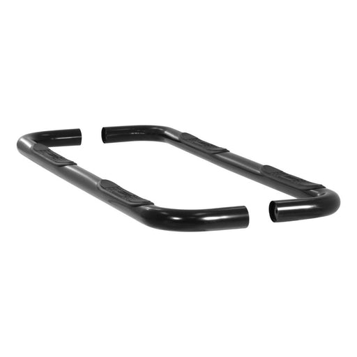 205008 Aries 3 Round Side Bars, Black