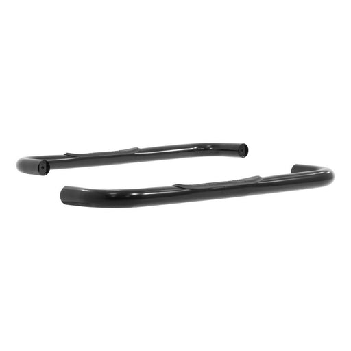 205013 Aries 3 Round Side Bars, Black
