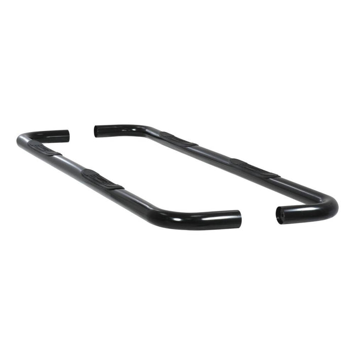 205030 Aries 3 Round Side Bars, Black