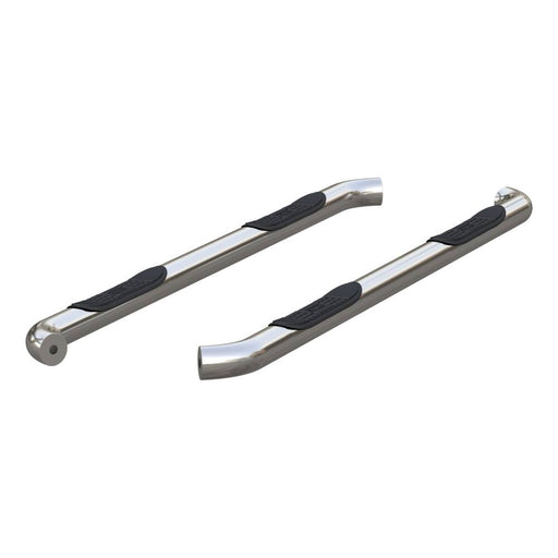 205031-2 Aries 3 Round Side Bars, Polished Stainless