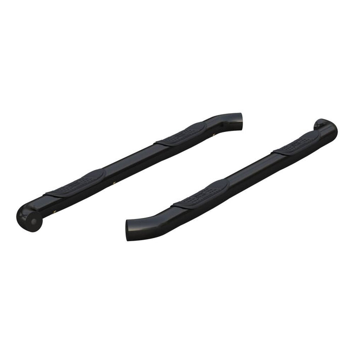 205031 Aries 3 Round Side Bars, Black