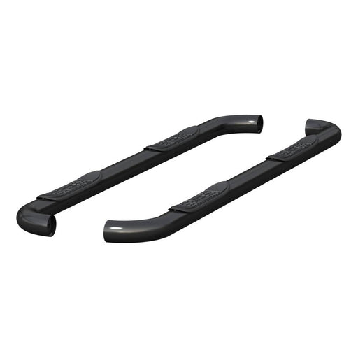 205041 Aries 3 Round Side Bars, Black