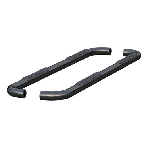 214053 3 Round Semi-Gloss Black Stainless Steel Side Bars