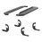 2055510 Aries RidgeStep 6-1/2 Running Board Kit, Txtd BLK