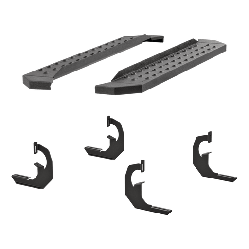 2055510 Aries RidgeStep 6-1/2 Running Board Kit, Txtd BLK