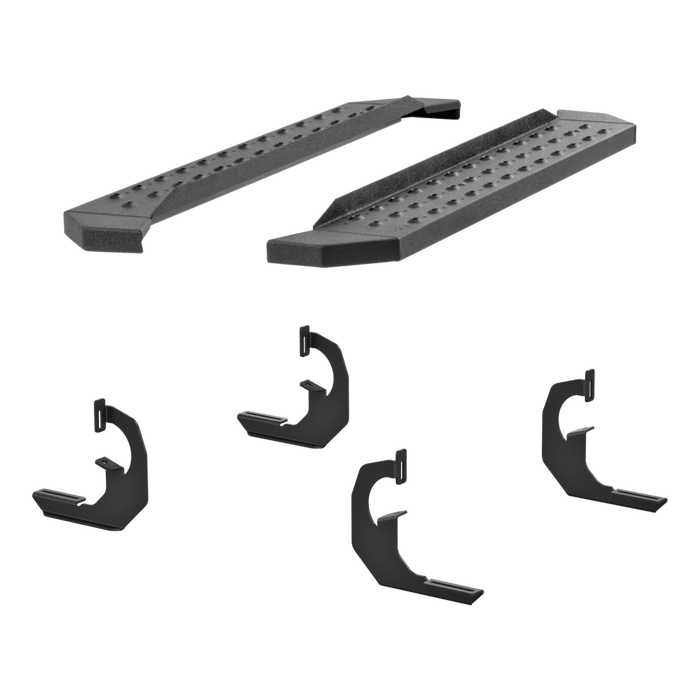 2055510 Aries RidgeStep 6-1/2 Running Board Kit, Txtd BLK