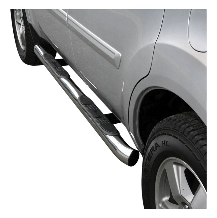 206008-2 Aries 3 Round Side Bars, Polished Stainless