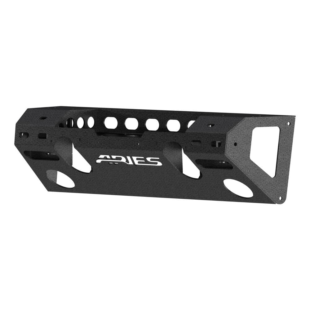 2081004 ARIES Trailchaser Jeep JL, GLAD Front Bumper ALM CTR