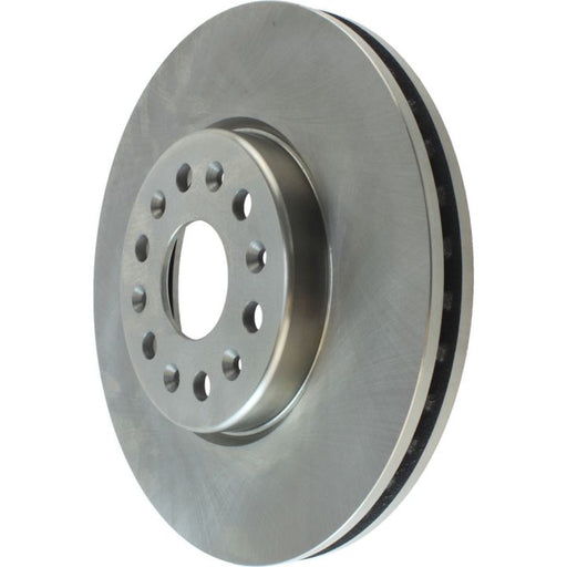 The 41350 Pro-Series OE Brake Rotor - Front, featuring a durable metal construction and multiple bolt holes around its center.