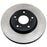 Introducing the C08111 ProSeries OE+ Brake Rotor, featuring a silver friction surface and a black central hub with mounting holes.