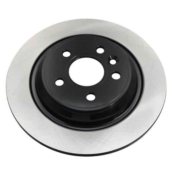 A C08494 ProSeries OE+ Brake Rotor featuring a black central hub and a silver outer ring displayed on a white background.