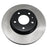 Close-up of the C09309 ProSeries OE+ Brake Rotor featuring a black center and multiple holes for mounting.