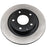 The C09361 ProSeries OE+ Brake Rotor is a metal brake disc that features a black central hub, a silver outer ring, and several mounting holes.