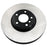 A C10183 ProSeries OE+ Brake Rotor in silver and black, featuring multiple holes around the center.