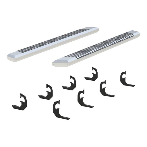 2555002 Aries AdvantEDGE 5-1/2 Running Board Kit, Chrome